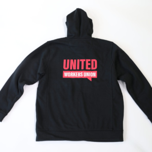 Black Zip Up Hoodie