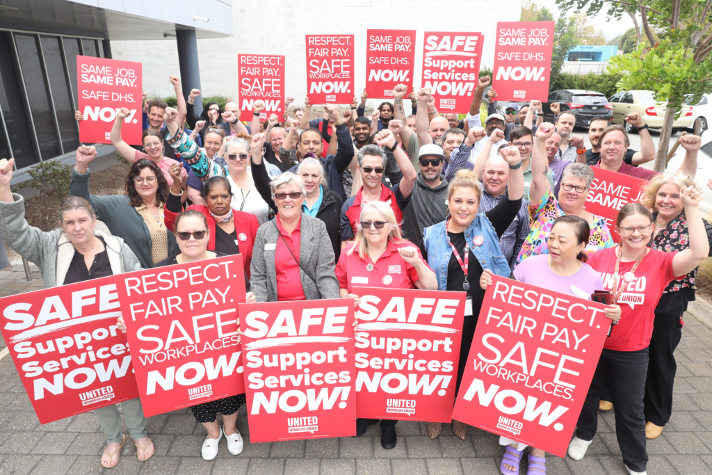 Photo of members with Safe Support Services Now